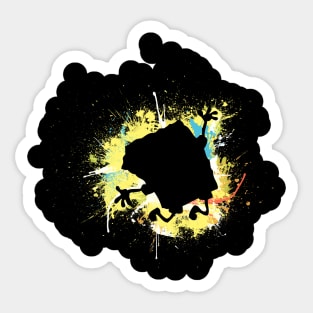 Splatter Bob Sticker